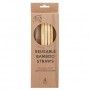 WM Eco Basics Bamboo Straws/Brush 4pk White magic,Cooks Plus