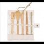 WM Eco Basics Bamboo Cutlery Set White magic,Cooks Plus