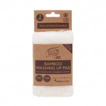 WM Eco Basics Bamboo Washing Up Pad 2pk White magic,Cooks Plus