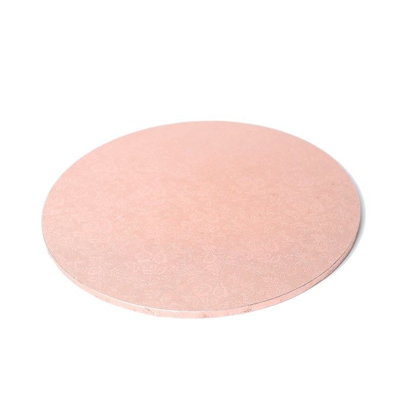 Masonite Cake Board Rose Gold 10 inch Bake Group,Cooks Plus