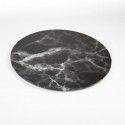 Mondo Cake Board Masonite Black Marble 8inch