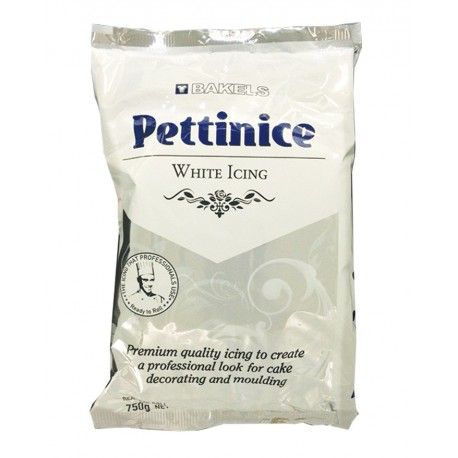 Bakels Pettinice Fondant White 750gm Australian Bakels,Cooks