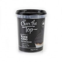 Over The Top Buttercream Black 425gm
