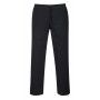 Portwest Drawstring Trousers C070 Black Portwest,Cooks Plus