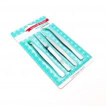 Sugarcrafty Tweezers 4pc Sugar Crafty,Cooks Plus