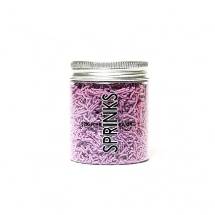 Sprinks Jimmies Mauve 1mm 60gm Bake Group,Cooks Plus