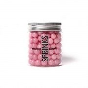 Sprinks Cachous 8mm Pearl Pink 85gm Bake Group,Cooks Plus