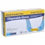 Portwest Nitrile Disposable Gloves Black Large Box of 100