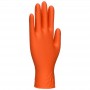 Portwest Nitrile Gloves Orange Medium Box of 100 Portwest,Cooks