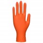 Portwest Nitrile Gloves Orange Medium Box of 100 Portwest,Cooks