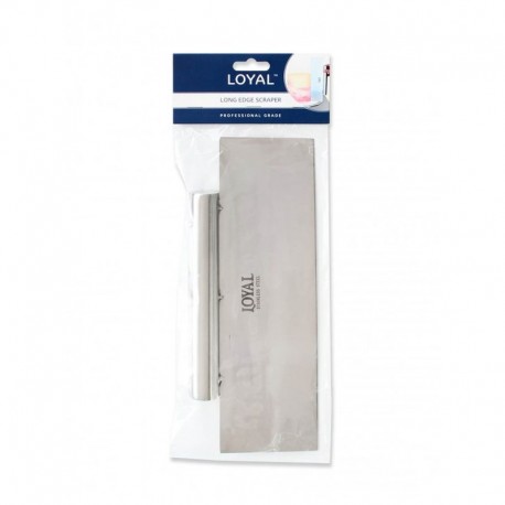 Loyal Long Edge S/Steel Scraper 28cm Loyal,Cooks Plus