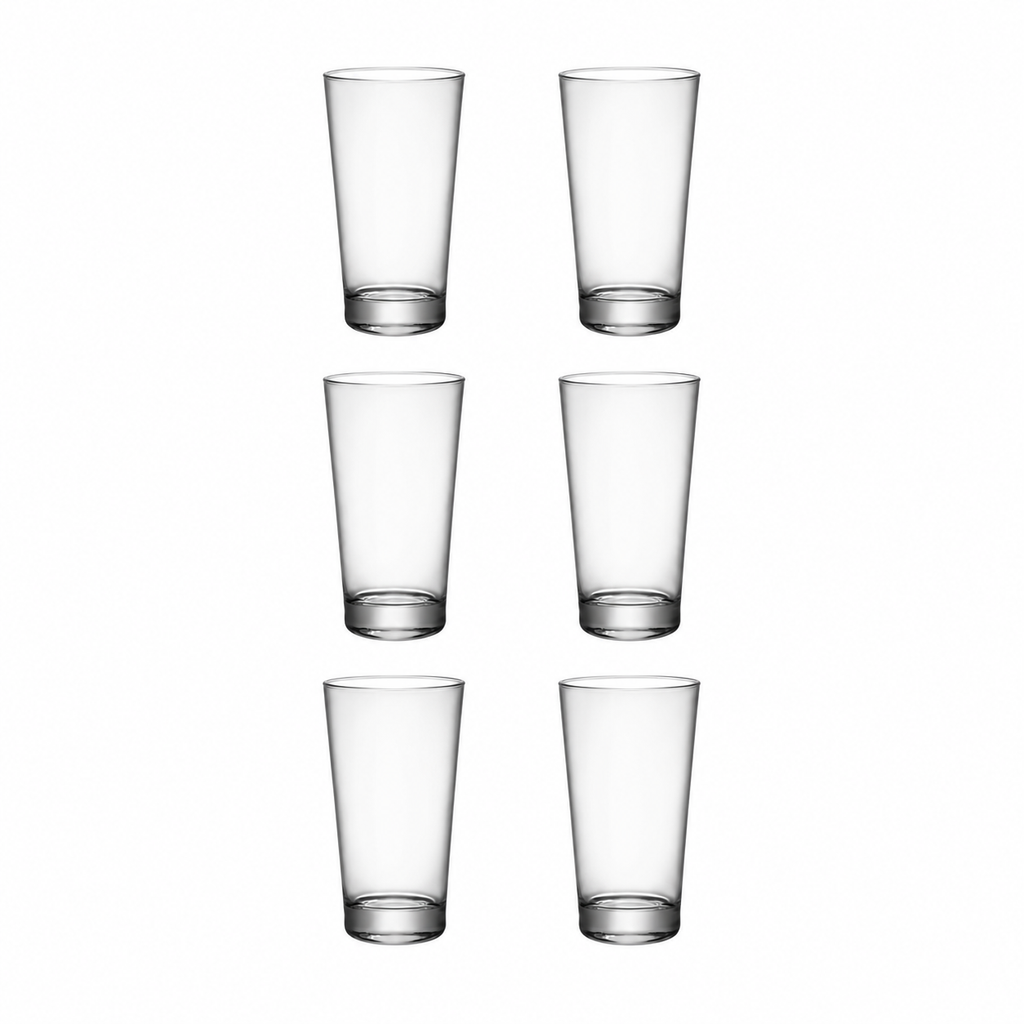 Bormioli Rocco Sestriere Long Drink Hi Ball Glass 378ml - 6 PACK