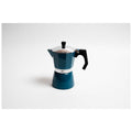 Coffee Culture Blue Stove Top Coffee Maker - 9 Cup
