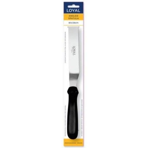 Loyal Palette Knife Angle 20cm Black Handle