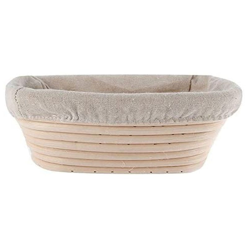 Brunswick Bakers 25cm Oval banneton/proofing basket with  lining