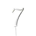 C&C Cake Topper Silver - Number 7 - 7cm