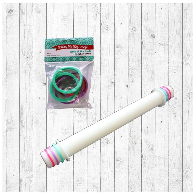 Rolling Pin Rings (Large) - by Sugar Crafty