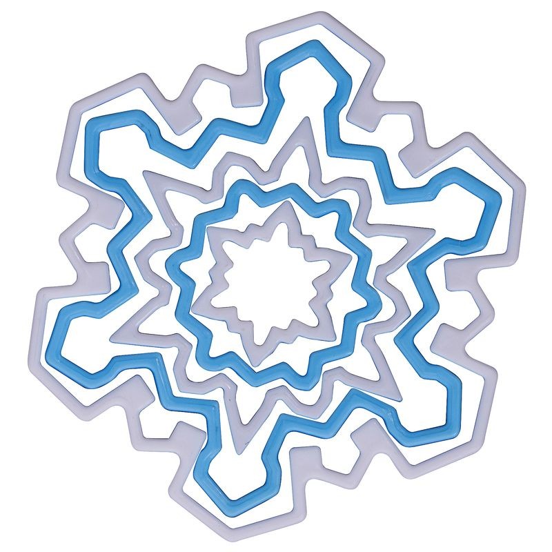Avanti Snowflake Cookie Cutter - set of 5