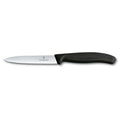 Swiss Classic Paring Knife 10cm Straight Edge Victorinox 6.7703 Black