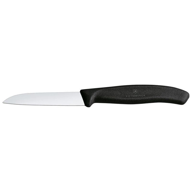 Swiss Classic Paring Knife 8cm Drop Point Victorinox 6.7403 Black
