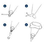 Loyal Piping Tip/Tube Coupler Standard 2pc