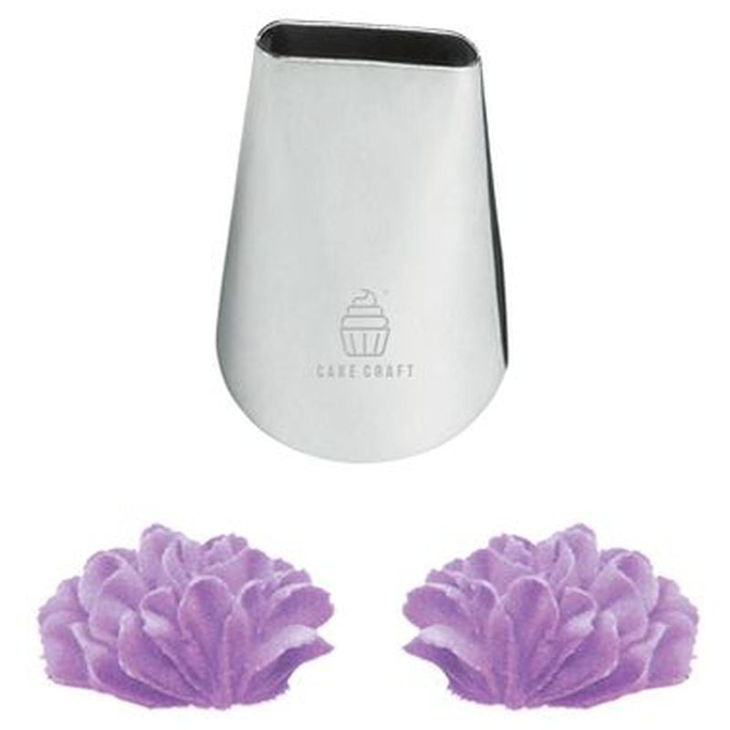 Cake Craft Stainless Steel No 150 Large Petal Piping Tip