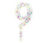 rainbow-glitter-number-9-cake-topper