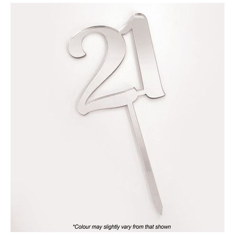Cake Craft Silver Mirror Acrylic 21
