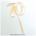 Cake Craft Gold Mirror Acrylic 70