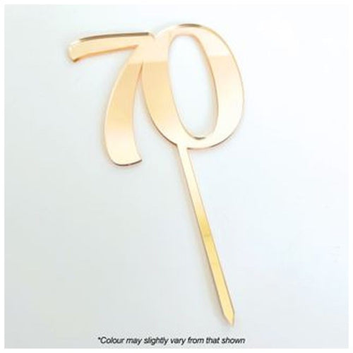 Cake Craft Gold Mirror Acrylic 70