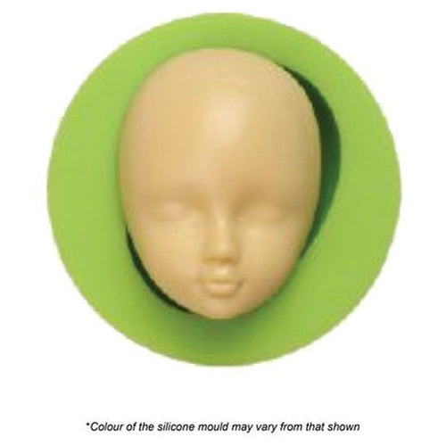 Cake Craft Child Face Silicone Mould