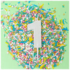 mini-glitter-candle-white-number-1