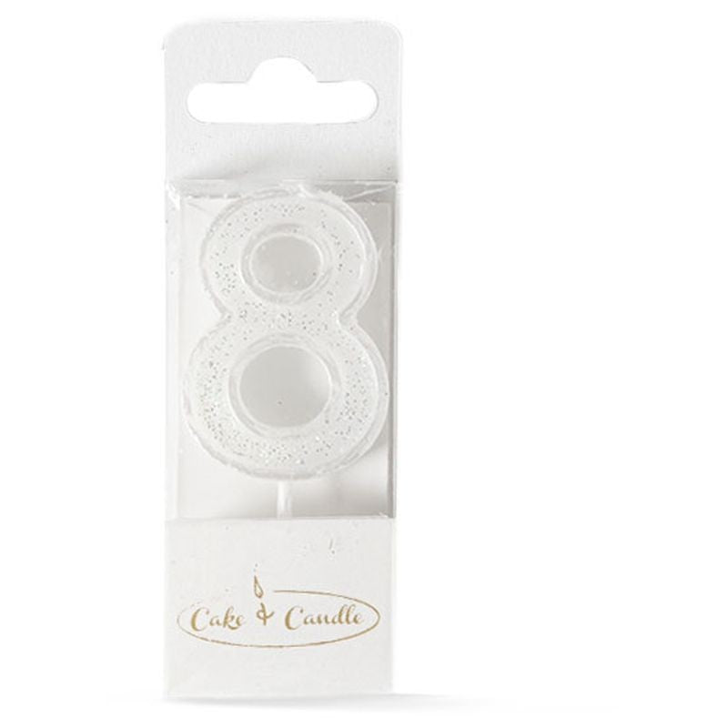 mini-glitter-candle-white-number-8