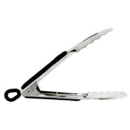 appetito-heavy-duty-stainless-steel-tongs-with-rubber-grip-20cm
