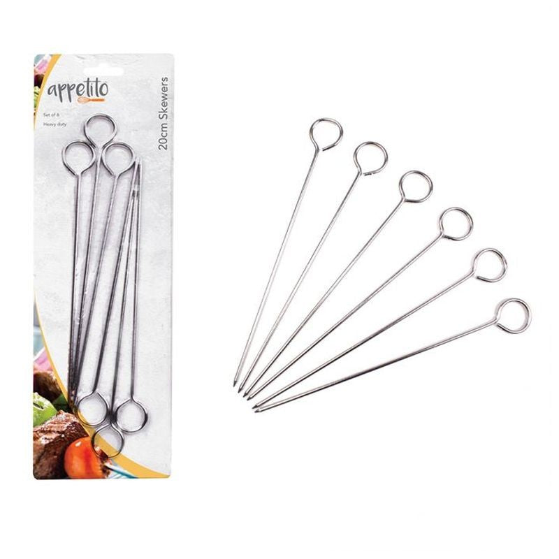 appetito-chrome-skewers-8inch-20cm-set-6