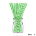 Cake Craft Pop Sticks Green 50pk 6inch