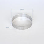 Loyal 100mm Perforated Tart Ring S/S