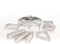 Loyal 100mm Perforated Tart Ring S/S