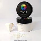 Vivid Edible Metallic Dust - Platinum White 50g