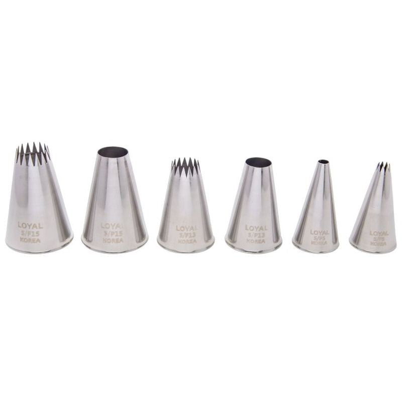 loyal-piping-tips-tubes-set-6-assorted-french-star-and-round-stainless-steel