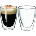 Avanti Double Wall Caffe Glasses 250ml 2pc
