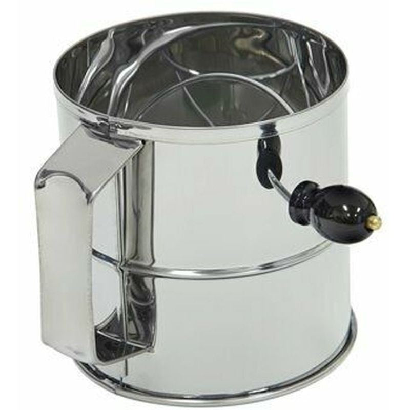 Chef Inox Stainless Steel Flour Sifter - 8 Cup