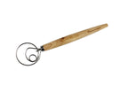 Brunswick Bakers Danish Whisk with Wooden Handle - 34cm