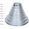 Loyal Masonite Cake Board - Round - Silver - 11inch