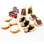 mondo-dessert-slip-board-tab-round-double-sided-80mm-gold-silver