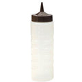 CaterRax Sauce Bottles - 750ml Brown
