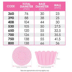 Confeta XL Baking Cups 700 - Assorted Colours 500 pk