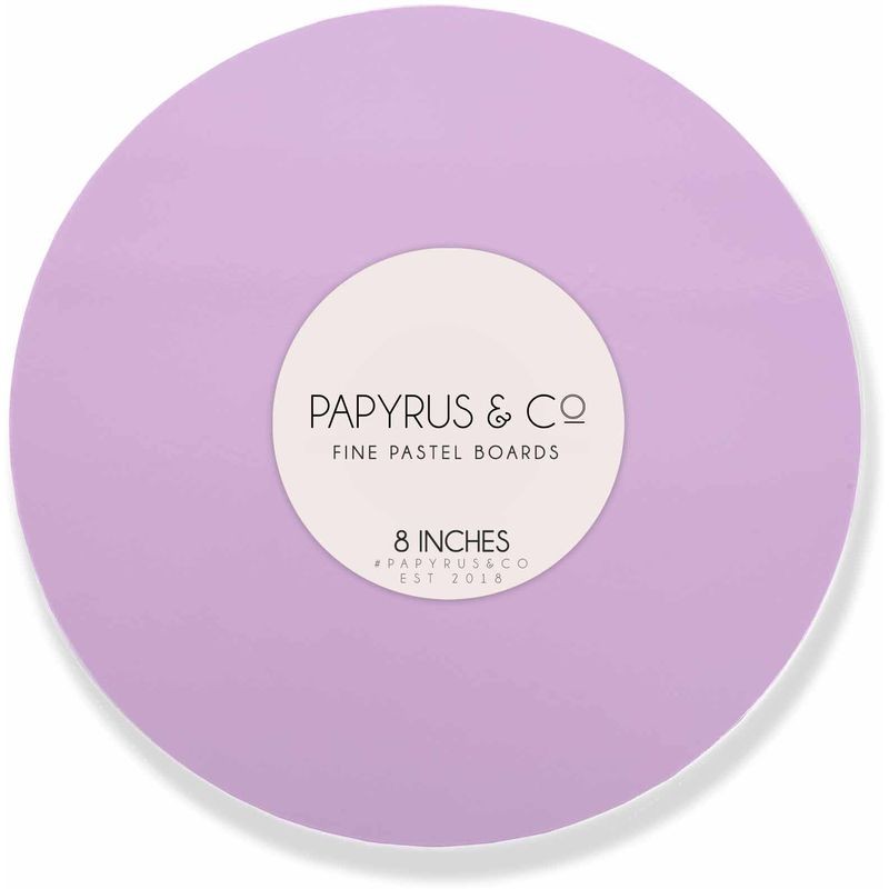Pastel Lilac 8inch Round Masonite Cake Board