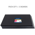 Loyal Masonite Cake Board - Black - Rectangle 18x12inch
