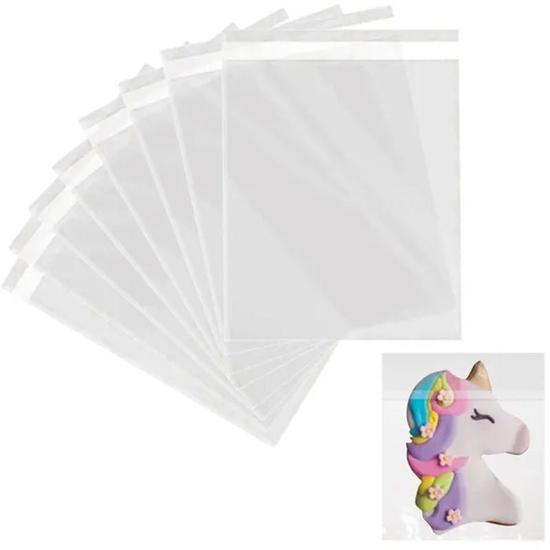 Cake Craft Self Seal Cello Bags - 70 x 100mm - 100pcs